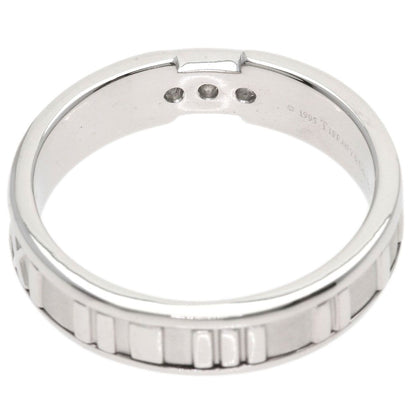 Tiffany & Co Atlas Diamond Ring 18k White Gold — view 4
