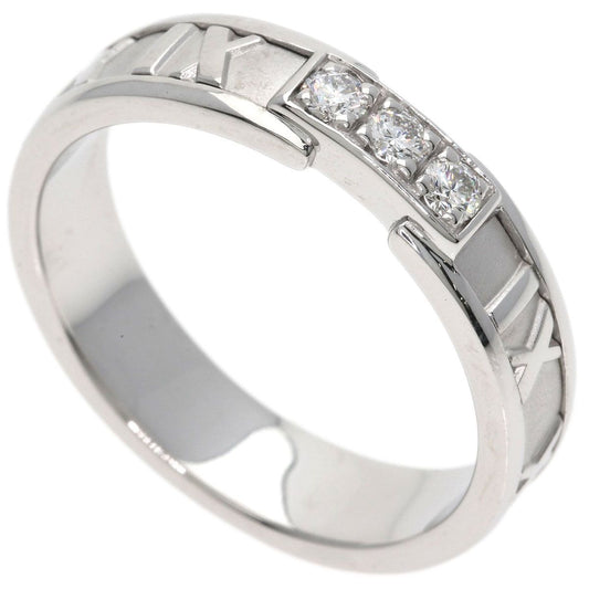 Tiffany & Co Atlas Diamond Ring 18k White Gold