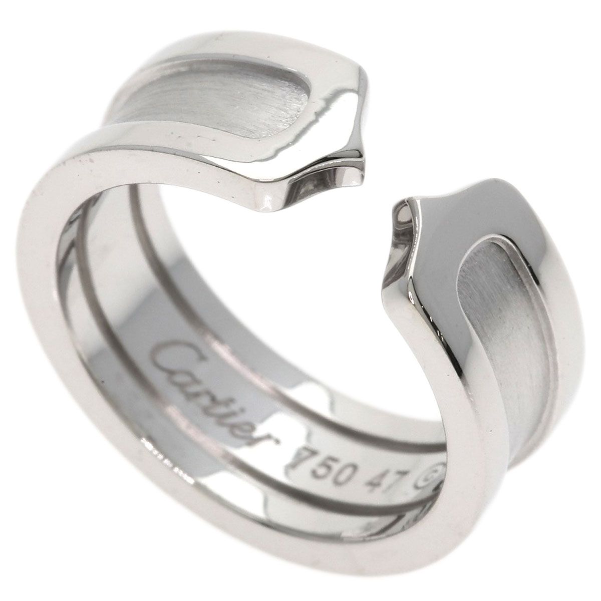 Cartier 47 Ring 18k White Gold