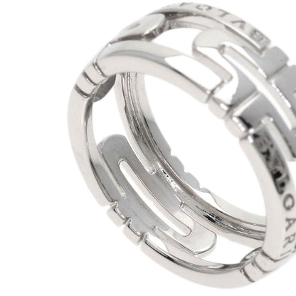 Bvlgari Open Parentesi 54 Ring 18k White Gold — view 9