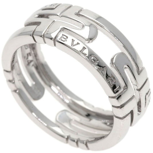 Bvlgari Open Parentesi 54 Ring 18k White Gold