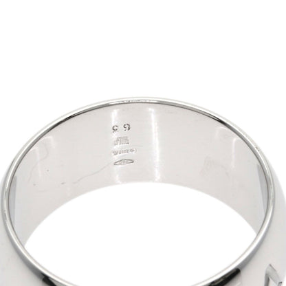Bvlgari Mono Logo 63 Ring 18k White Gold