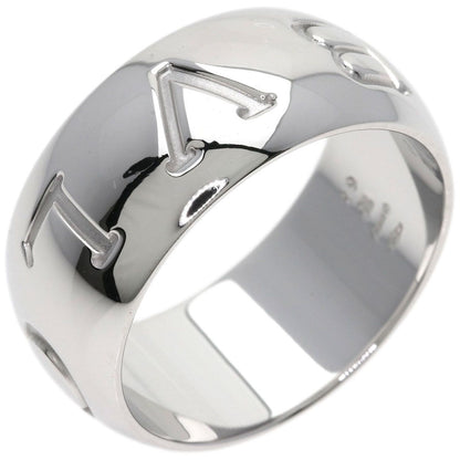 Bvlgari Mono Logo 63 Ring 18k White Gold