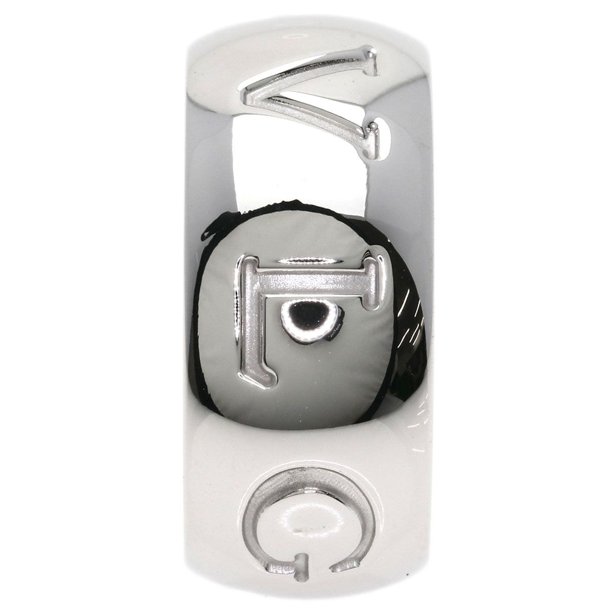 Bvlgari Mono Logo 63 Ring 18k White Gold — view 3