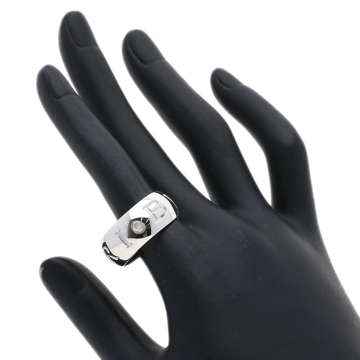 Bvlgari Mono Logo 63 Ring 18k White Gold — view 5