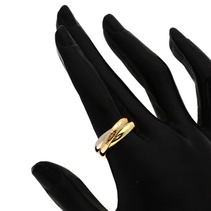 Cartier Trinity 53 Ring 18k Yellow Gold 18k White Pink — view 5