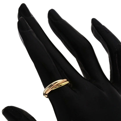 Cartier Trinity XS 50 Ring 18k Yellow Gold 18k White Pink — view 5