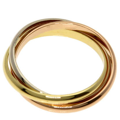 Cartier Trinity XS 50 Ring 18k Yellow Gold 18k White Pink — view 4
