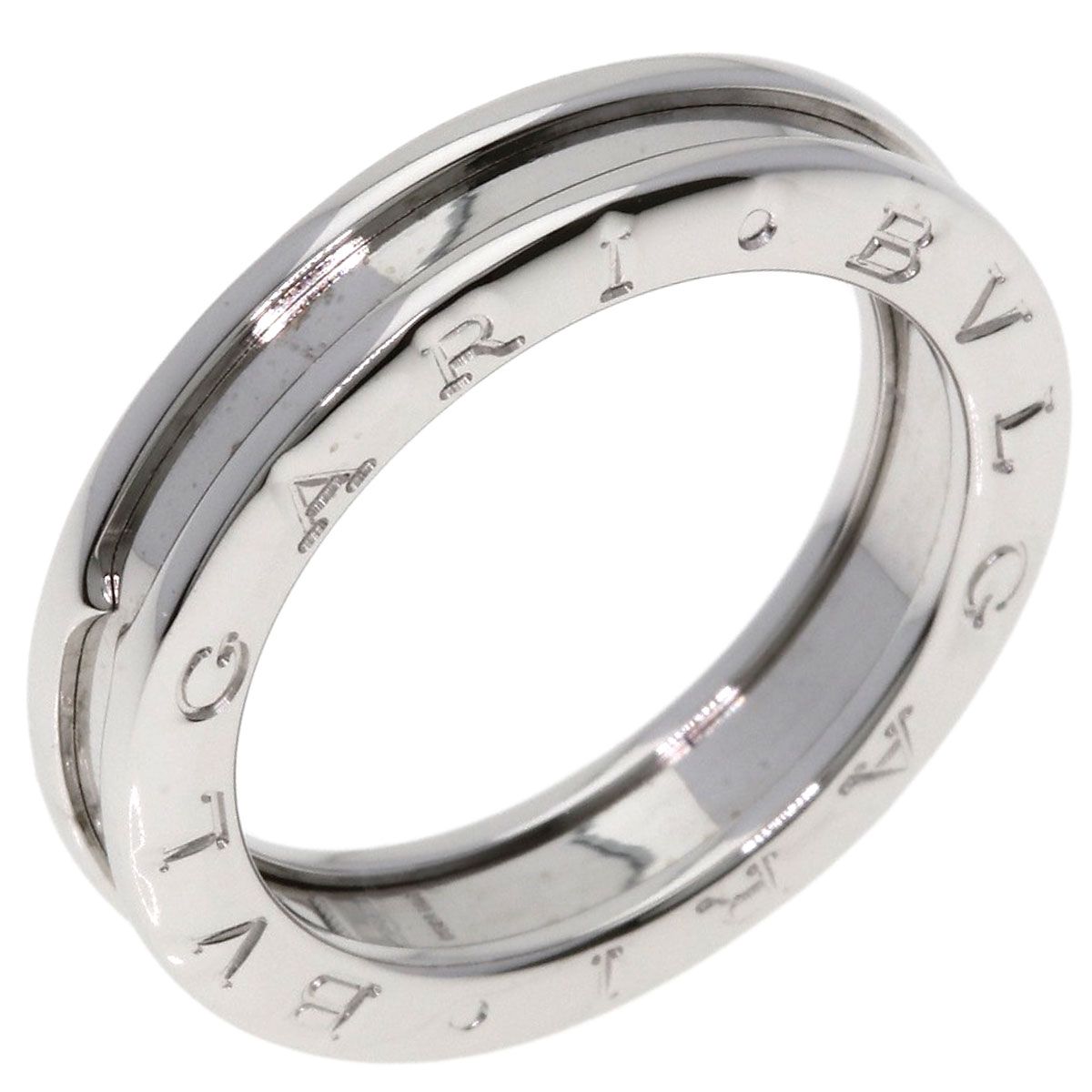 Bvlgari B-zero One Band 56 Ring 18k White Gold — view 2