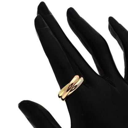 Cartier Trinity 55 Ring 18k Yellow Gold 18k White Pink — view 5