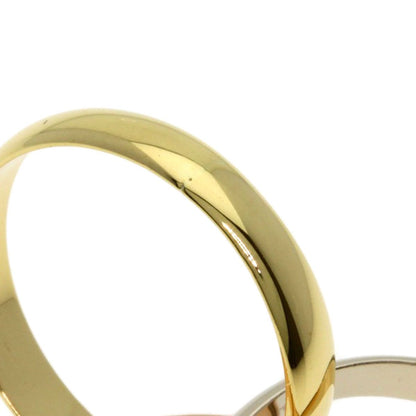 Cartier Trinity 51 Ring 18k Yellow Gold 18k White Pink — view 7