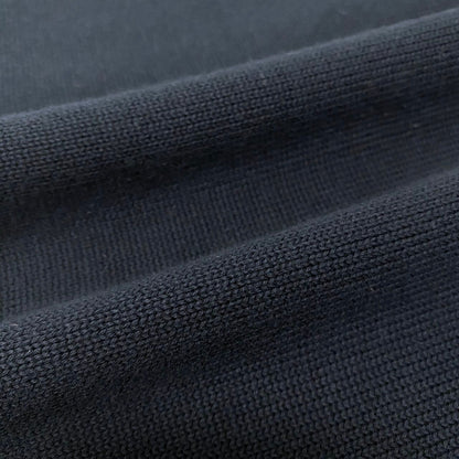 Chanel Vintage Knit Skirt Tight Knee Length Navy Cotton — view 7