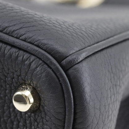 Diorissimo 2-Way Shoulder Calf Black Handbag — view 5