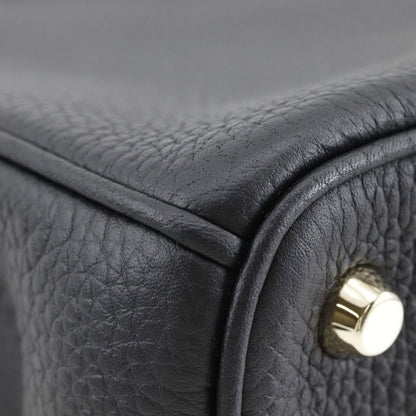 Diorissimo 2-Way Shoulder Calf Black Handbag — view 4