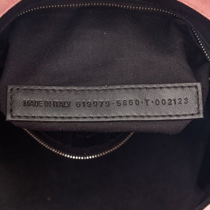 Balenciaga Wave XS Shoulder Bag Bucket 2-Way Pink Canvas — view 6