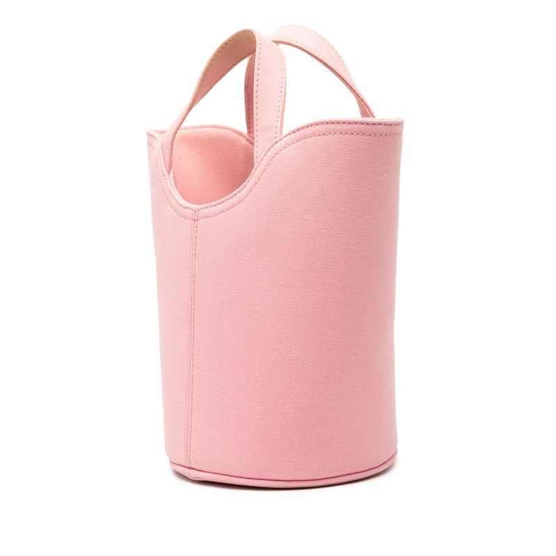 Balenciaga Wave XS Shoulder Bag Bucket 2-Way Pink Canvas — view 2