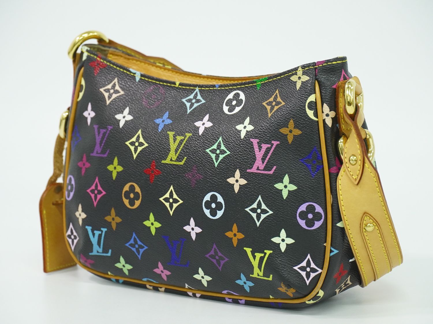 Louis Vuitton LV Lodge PM Monogram Multicolor Takashi Murakami Shoulder Bag Noir — view 2