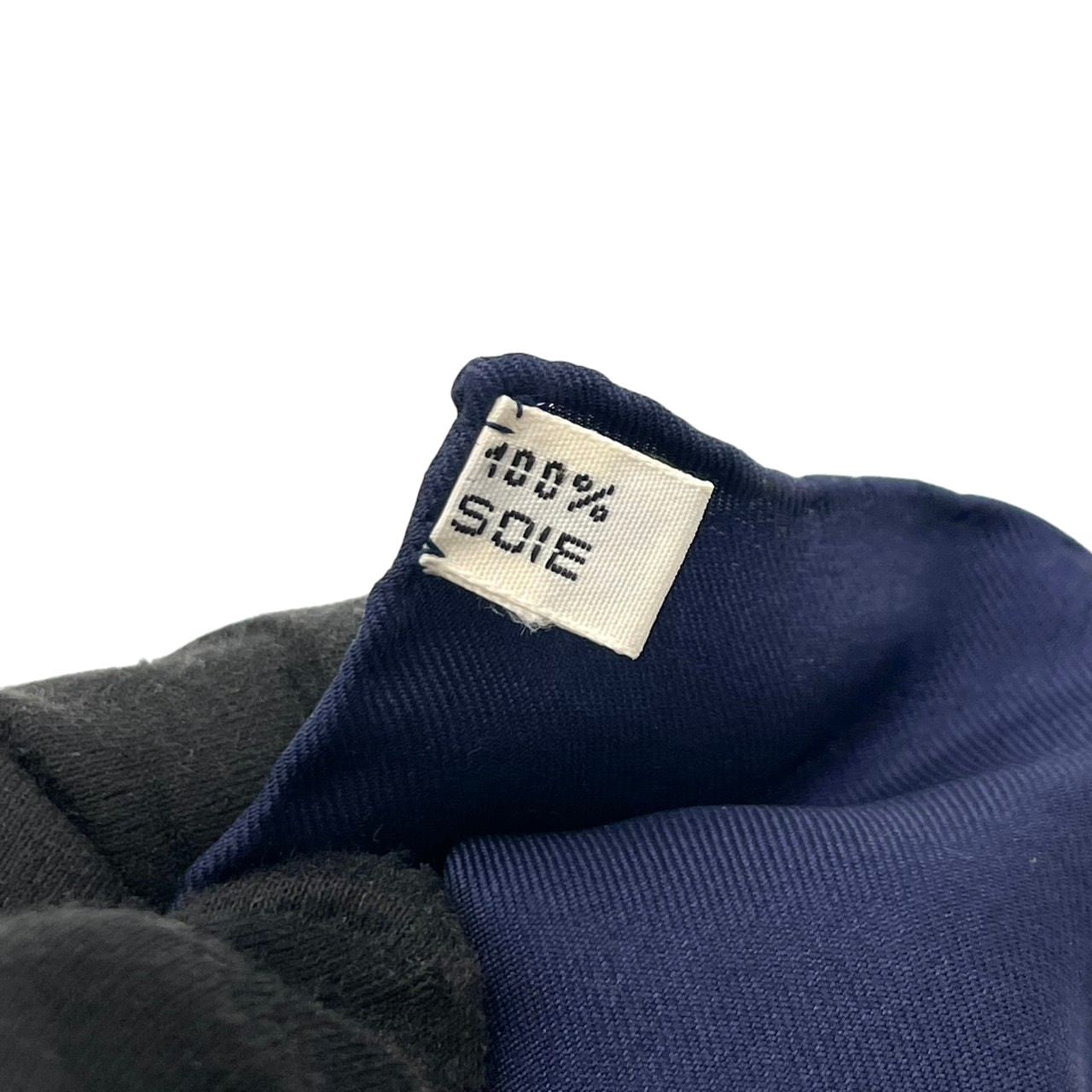 Hermes Carre 90 Apron Dole Yellow Gold Spurs Scarf Silk Multicolor Navy Large — view 5