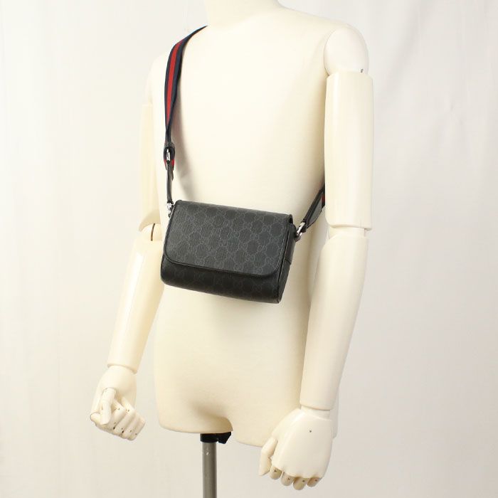 Gucci GG Supreme Crossbody Shoulder Bag — view 8