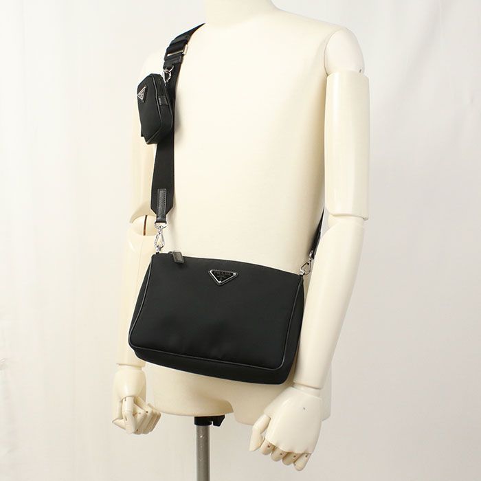 Prada Crossbody Shoulder Bag Nylon — view 8
