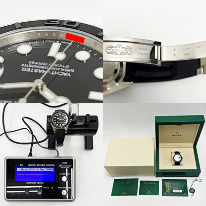 Rolex Yottomar Star 42 Black Automatic White Gold Watch — view 9