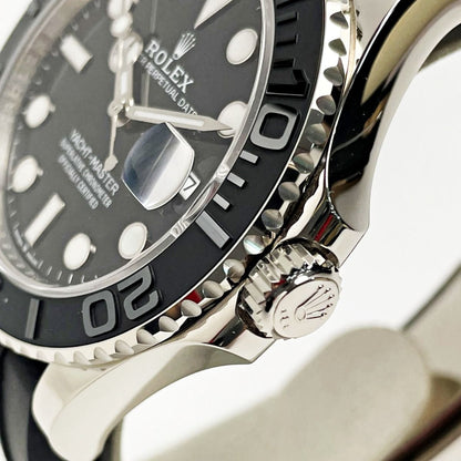 Rolex Yottomar Star 42 Black Automatic White Gold Watch — view 3