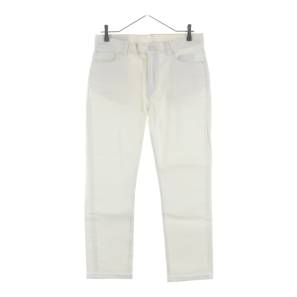 Louis Vuitton Cotton Slim Straight Denim Pants Jeans White Dkn