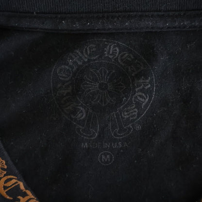 Chrome Hearts Neck Logo L S T-Shirt Crew Long Sleeve Long T Black Brown — view 7