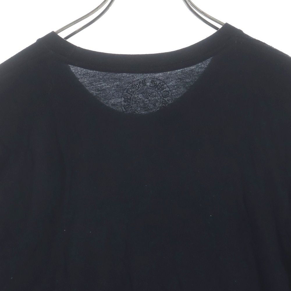 Chrome Hearts Neck Logo L S T-Shirt Crew Long Sleeve Long T Black Brown — view 4