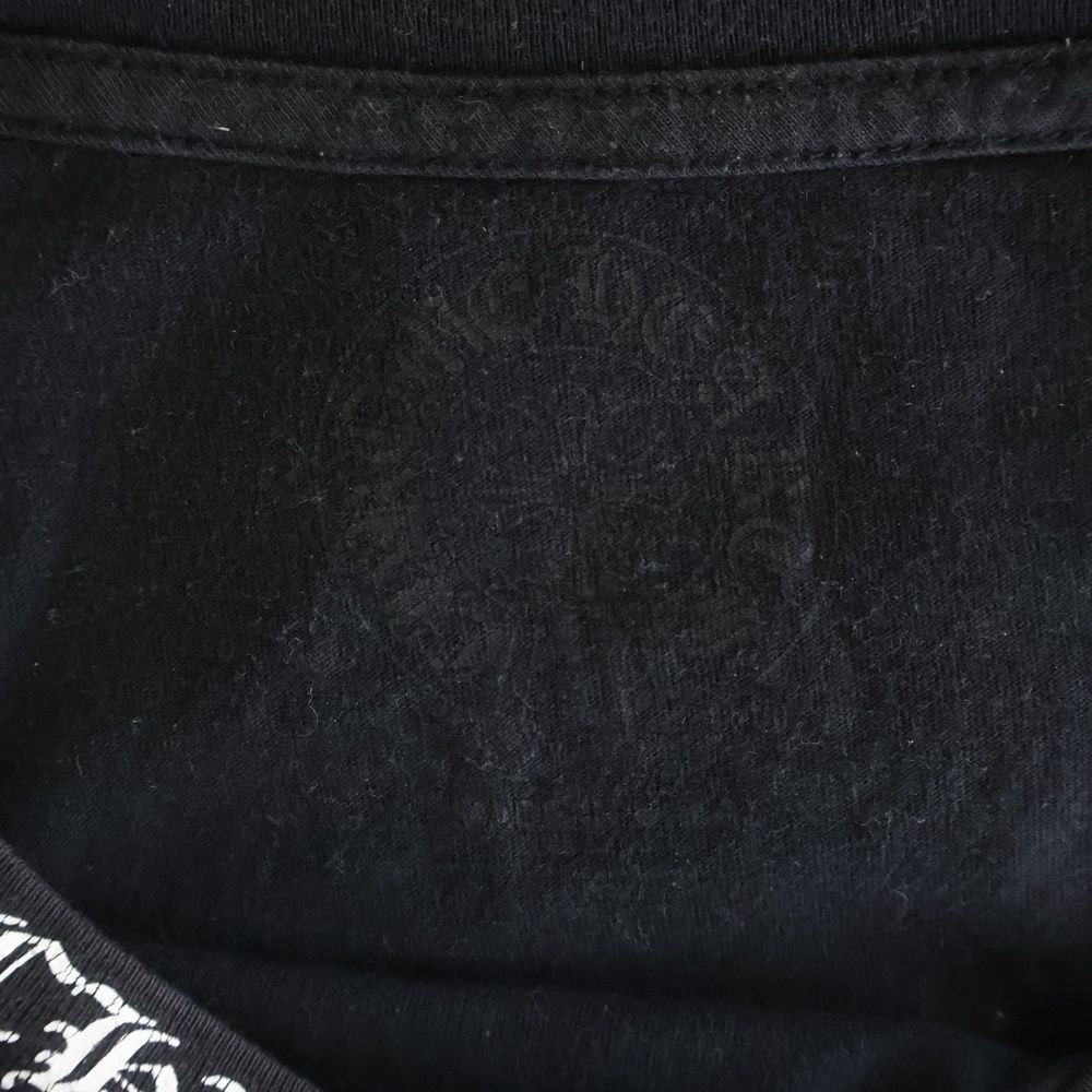 Chrome Hearts Neck Logo L S T-Shirt Arm Floral Backhoe Swoosh Print Crew Long — view 7