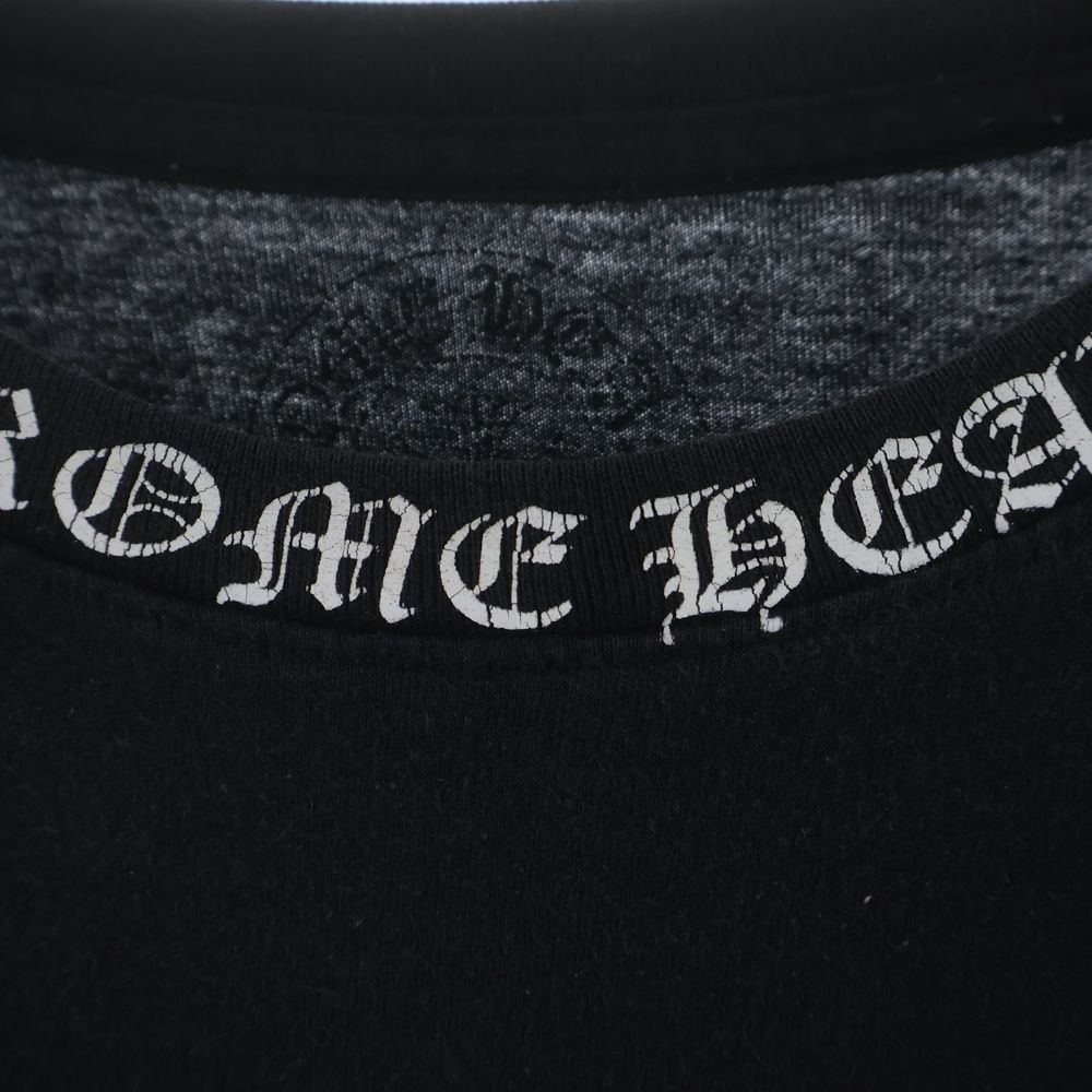 Chrome Hearts Neck Logo L S T-Shirt Arm Floral Backhoe Swoosh Print Crew Long — view 5