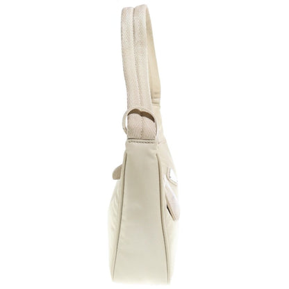 Prada Reedition Nylon Mini Handbag Beige — view 3