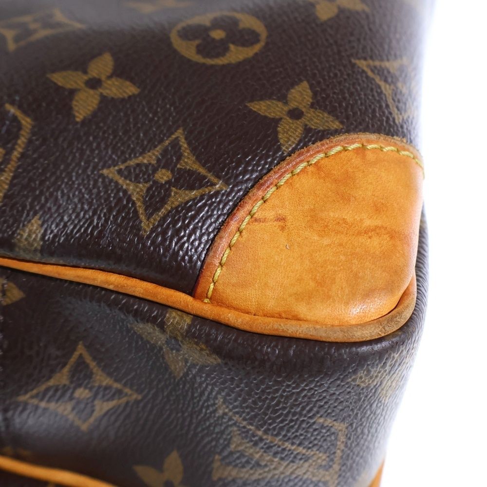 Louis Vuitton Monogram Nile Shoulder Bag Brown Leather Gold — view 6