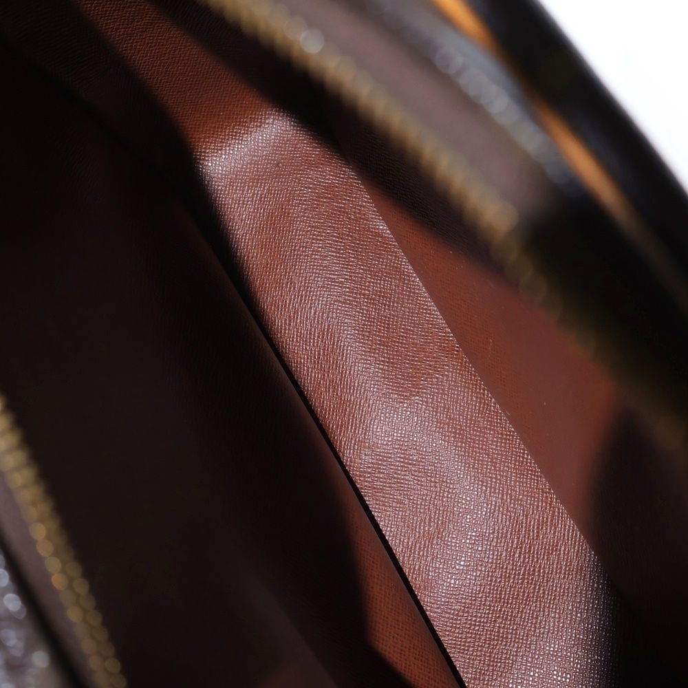 Louis Vuitton Monogram Nile Shoulder Bag Brown Leather Gold — view 4