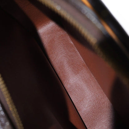Louis Vuitton Monogram Nile Shoulder Bag Brown Leather Gold — view 4