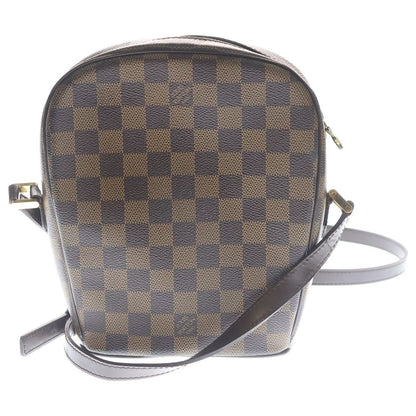 Louis Vuitton Ipanema PM Damier Leather Shoulder Bag Gold Brown — view 2