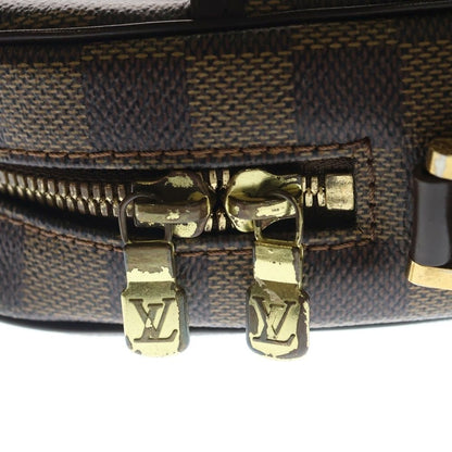 Louis Vuitton Ipanema PM Damier Leather Shoulder Bag Gold Brown — view 5