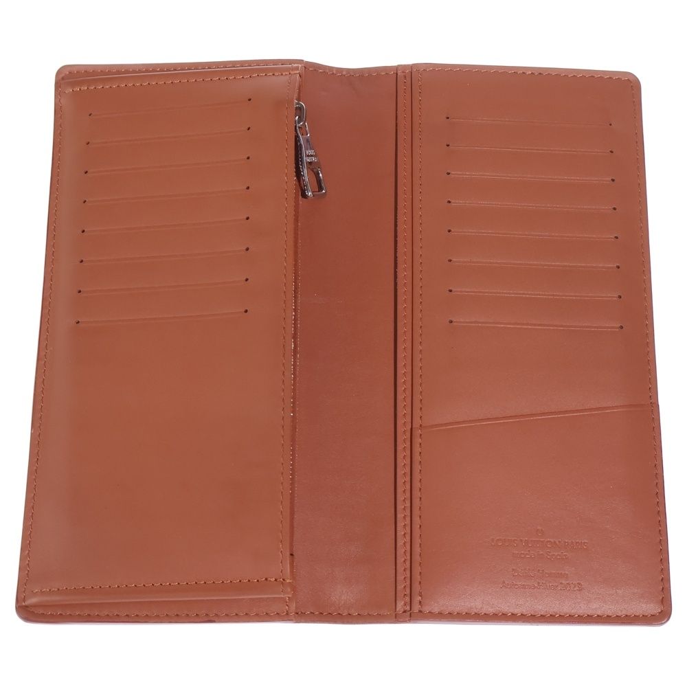 Louis Vuitton Epi XL Portefeuille Brazza Bifold Wallet Card Case Brown Leather — view 4