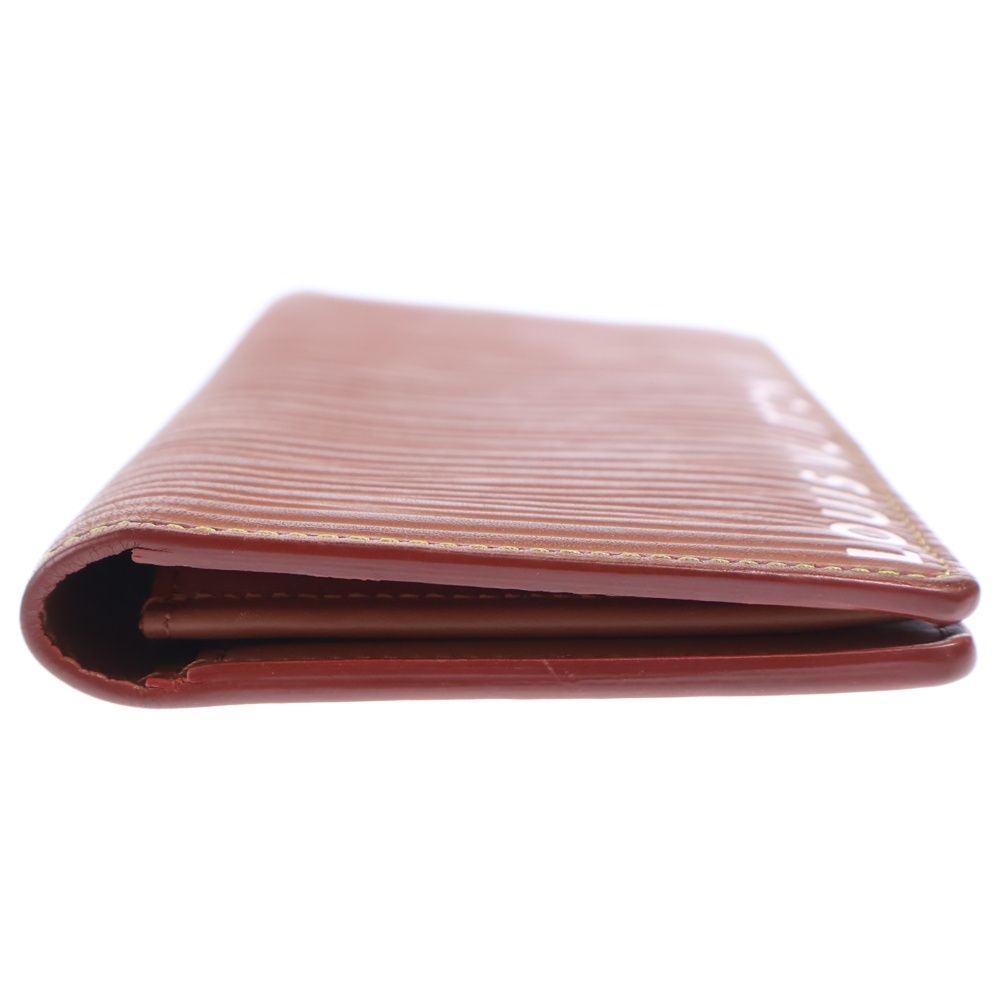 Louis Vuitton Epi XL Portefeuille Brazza Bifold Wallet Card Case Brown Leather — view 3