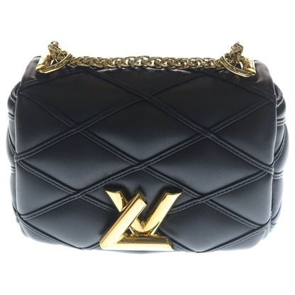 Louis Vuitton Maltage Pico Shoulder Bag Chain Black Noir Leather Gold