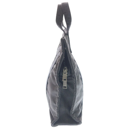 Hermes Her Line PM Canvas Hand Tote Silver Gray — view 3