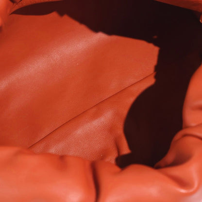 Bottega Veneta the Chain Pouch Leather Shoulder Bag Gold Orange — view 4