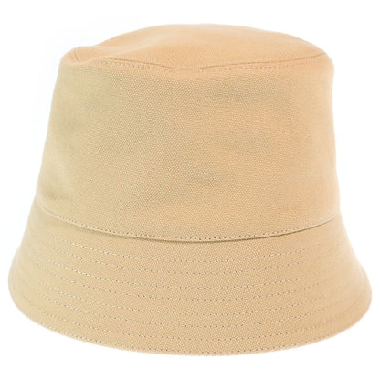 Loewe Paula's Ibiza Leather Logo Patch Canvas Bucket Hat Beige — view 2