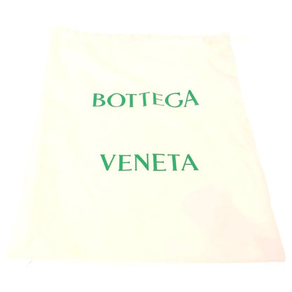 Bottega Veneta Maxi Intrecciato Cassette Shoulder Bag Light Green Leather Silver — view 6
