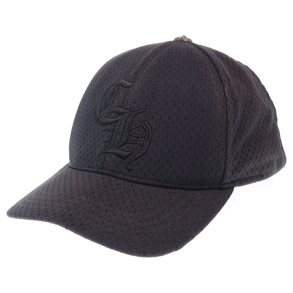 Chrome Hearts Mesh Cap CH Logo Embroidery Baseball Cap Hat Black