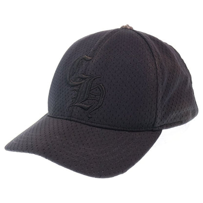 Chrome Hearts Mesh Cap CH Logo Embroidery Baseball Cap Hat Black