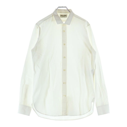 Saint Laurent Paris Dylankara Long Sleeve Shirt White
