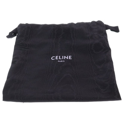 Celine Tassels Small Shoulder Bag Black Leather Gold — view 6