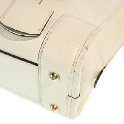Loewe Amazona 23 2-Way Shoulder Bag White Ivory Leather Gold — view 6