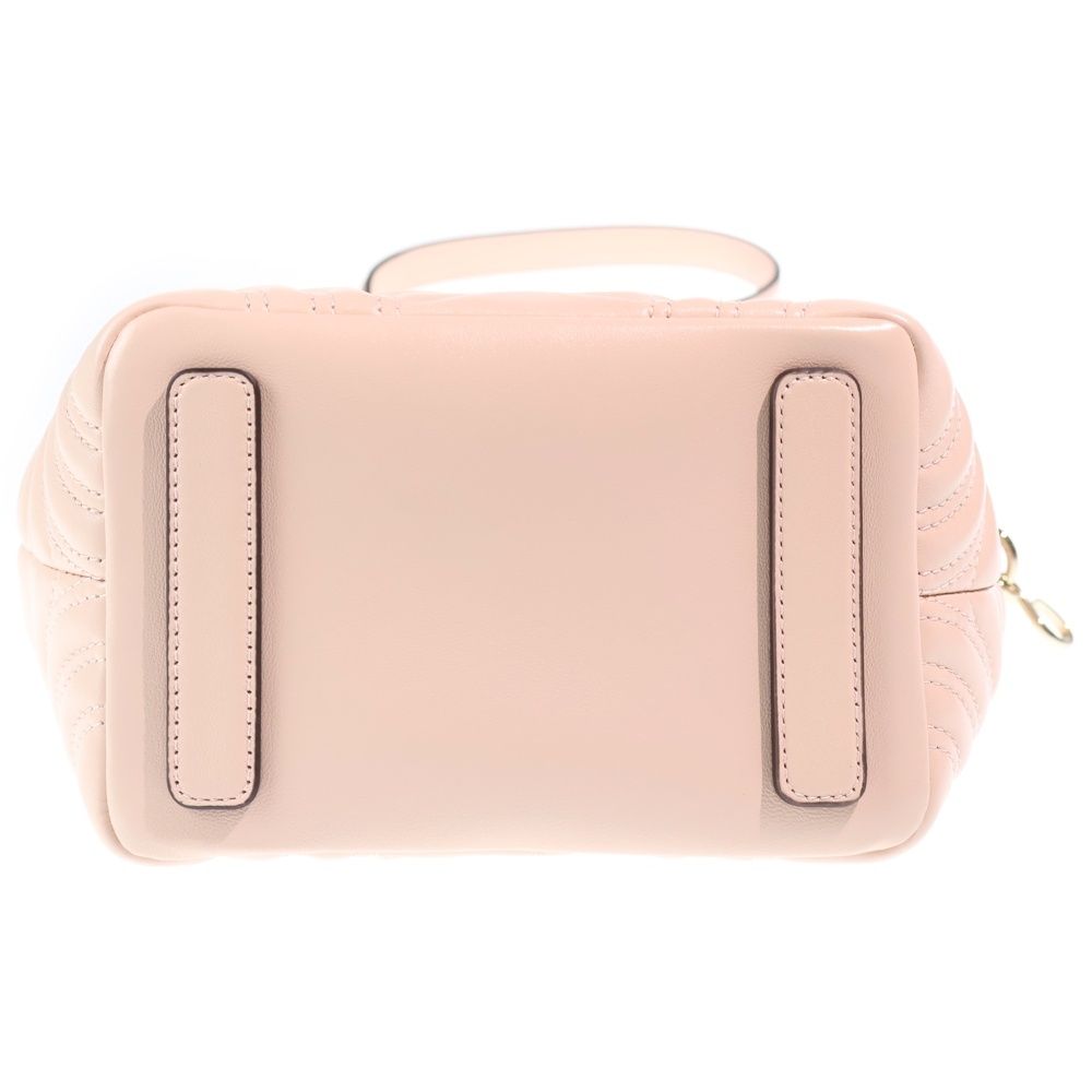 Gucci GG Marmont 2-Way Shoulder Bag Pale Pink Leather Gold — view 5